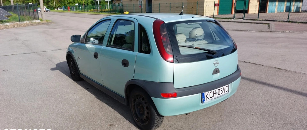 Opel Corsa cena 2699 przebieg: 211800, rok produkcji 2001 z Chrzanów małe 67